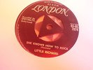 LITTLE RICHARD - SHE KNOWS HOW TO ROCK - EXPORT TRI LONDON 45