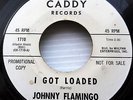 JOHNNY FLAMINGO I Got Loaded Raindrops In My Eyes NORTHERN SOUL W.L.PROMO 45 e47