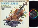 MICHAEL RABIN:Mosaics:Legendary Recital:Capitol SP 8506:Orig Side Logo:NM Vinyl