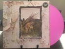 LED ZEPPELIN IV vinyl LP UK Atlantic Pink/Lilac NM Rare FREE SHIPPING