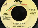 Jah Minstrel - Africa Roots JA JMC Records 7