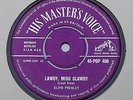 ELVIS PRESLEY  - ' LAWDY MISS CLAWDY '  (1957)   HMV POP 408  EXC
