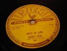 ROCKABILLY JOHNNY CASH Next In Line SUN 266