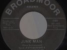FATS MATHEWS/DAVE BARTHOLOMEW Junk Man/Hey-Hey SOUL FUNK 45 breaks *hear*