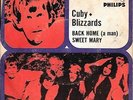 DUTCH BEAT CUBY and the BLIZZARDS 45 BACK HOME+PS HOLLAND RARE