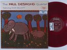 PAUL DESMOND + DON ELLIOTT Self Titled FANTASY LP red wax