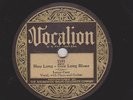 78 RPM Leroy Carr VOCALION 1191 How Long How Long Blues 1928*