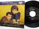 ANNETTE FUNICELLO 45 Talk To Me Baby Paul ANKA VISTA label PIC SLV '60 pop e2845