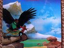 BUDGIE LP NEAR MINT UK 1ST 1973 NEVER TURN YOUR BACK ON A FRIEND MCA  STUNNING
