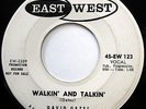 DAVID GATES 45 Walkin & Talkin / Swingin Baby Doll PROMO Rockabilly TEEN e2884