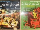 Disques 2 x 33 LE LIVRE DE LA JUNGLE R.KIPLING Récitant Serge REGGIANI 1959 TBE