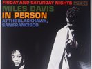 MILES DAVIS: In Person Friday Saturday Blackhawk IMPEX 2x LP Audiophile #’d NM-