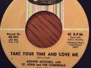 NORTHERN SOUL 45 RPM RECORD - GROVER MITCHELL W/ST. JOHN & CARDINALS - JOSIE 961