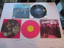 THE ROLLING STONES BETWEEN THE BUTTONS,MISS YOU PINK VINYL& RARE FRENCH PIC DISC