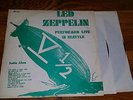 Classic Vintage Original Rare Led Zeppelin Vinyl Record Live in Seattle