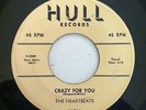 the heartbeats  -- crazy for you  -- R&B Doo Wop Soul doowop 45