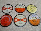 VINYL RETRO RECORD COASTERS 7