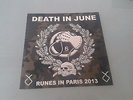 Death In June - Runes In Paris 2013  (7'' Black Vinyl / Only 50 Copies)