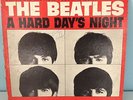 THE BEATLES -A HARD DAY'S NIGHT -VINYL RECORD ALBUM -COVER WORN G+ - VINYL - VG+