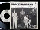 BLACK SABBATH Bloody Sabbath 45/PS NORWAY1973 Vertigo Swirl  Rare Export EX+