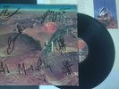 Midnight Oil Signed LP Vinyl. Midnight Oil Autographed, 1984 Red Sails In The Su
