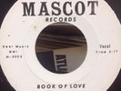 THE MONOTONES BOOK OF LOVE RARE MASCOT RECORDS WLP PROMO 45 NM