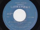 Rarest Israeli JOHNNY HALLYDAY EP - DA DOU RON RON - 1963 French Pop From Israel