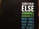 BLUE NOTE 1595 MILES DAVIS Somethin' Else CANNONBALL ADDERLEY 47 W. 63rd RVG