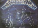 Metallica Autographed Ride the Lightning Cliff Burton Hetfield