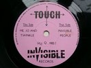 TOUCH - Me, Jo and Twinkle / Invisible People  PRIVATE PRESS POST PUNK