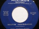 * TORNADOES Bustin Surfboards/Beyond The Surf SURF GARAGE PUNK Aertaun 45 HEAR