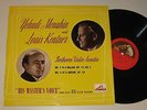 UK HMV ALP 1338 BEETHOVEN VIOLIN SONATAS 2 & 4 KENTNER MENUHIN NM