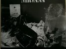 Nirvana. Bleach LP Clear Splatter Blue Vinyl Grunge