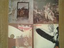 4 Led Zeppelin LPs. 1,2 , Zoso. In through the out door. Classic prog hard rock