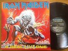 IRON MAIDEN A REAL LIVE ONE LP 1993 BRAZIL GTFLD INNER SLEEVE EXCELLENT CONDIT