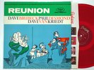 DAVE BRUBECK, PAUL DESMOND, DAVE VAN KRIEDT: REUNION fantasy LP / red vinyl MONO