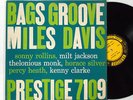 MILES DAVIS: BAGS' GROOVE prestige LP / monk, rollins, silver MONO DG NJ RVG