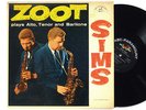 ZOOT SIMS: PLAYS ALTO, TENOR AND BARITONE abc-paramount LP / MONO DG