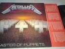 METALLICA master of puppets LP N.E.W 1986 rare black label FRENCH PRESSING