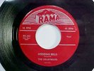 THE HEARTBEATS 45 RPM Record on RAMA  #RR-222  -  Wedding Bells,  1957