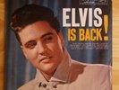 ELVIS PRESLEY - Elvis is Back CHILE 1965 UNIQUE COVER RCA Black Label MONO EX