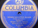jazz blues 78 RPM-bessie smith- down hearted blues /gulf coast blues-1923