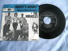 MICKEY'S MONKEY,THE MIRACLES,1963 DUTCH MOTOWN (ORIGINAL),PICTURE COVER,RARE,EX-