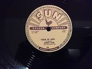 Johnny Cash *  RARE*  78  Train Of Love / There You Go  SUN 258    (10