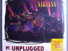NIRVANA w/KURT COBAIN UNPLUGGED IN NY ULTRA-RARE SEALED ORIG '94 LP w/STICKER