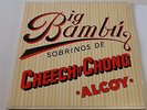 VG++ CHEECH AND CHONG VINYL LP BIG BAMBU WITH GIANT ROLLING PAPER 1972 ODE