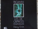 Devy ERLIH PAGANINI 24 CAPRICES Rare FRENCH 2 LP ADES EX/NM