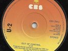 U2   OUT OF CONTROL CBS 1979  CBS 7951