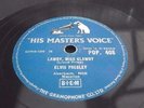ELVIS PRESLEY LAWDY MISS CLAWDY UK PRESS HMV 78 RPM RECORD POP.408