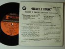 Nancy+Frank Sinatra 45 w/ps Feelin'...Sunday / Something+2  VG+Argentina Beatles